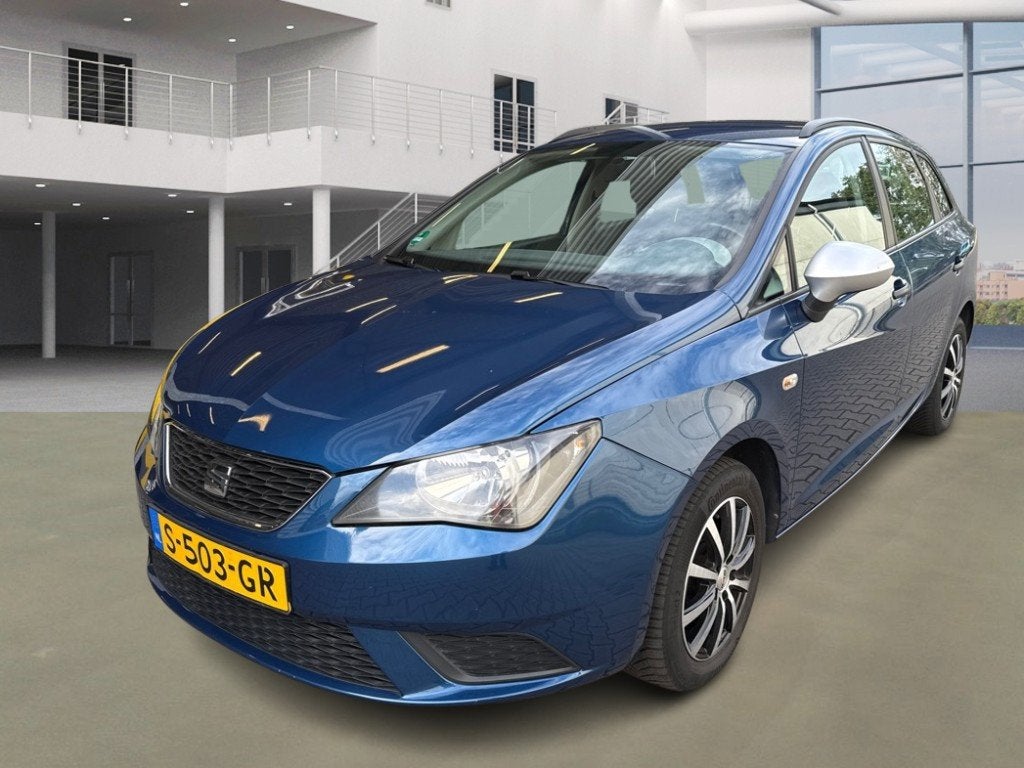 Seat Ibiza ST 1.2 Style, Auto's, Voorwielaandrijving, Euro 5, Verwarmde buitenspiegels, Blauw