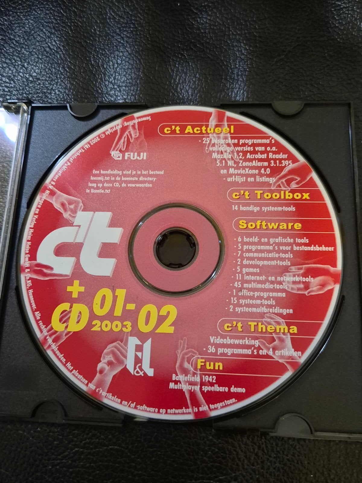 C't Magazine + CD 01-02 2003 Software & Tools CD-ROM, Ophalen of Verzenden