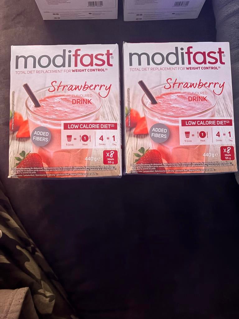 Modifast Strawberry drink, 2 pakken, Ophalen, Nieuw, Drank
