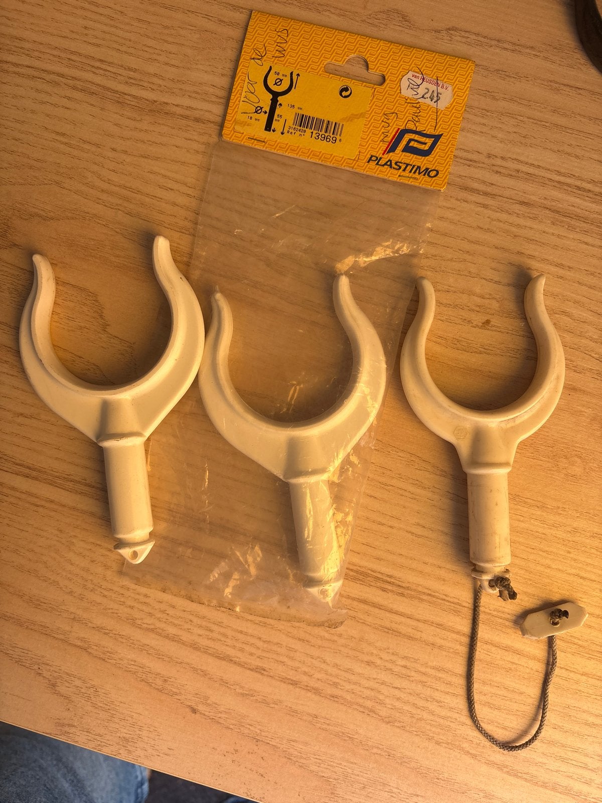 Roeidol 3 stuks - Plastimo, Watersport en Boten, Accessoires en Onderhoud, Ophalen of Verzenden, Gebruikt, Overige typen