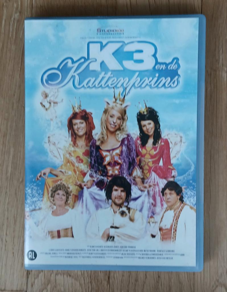 K3 En De Kattenprins (DVD) 2008, Alle leeftijden, Ophalen of Verzenden, Zo goed als nieuw, Overige genres