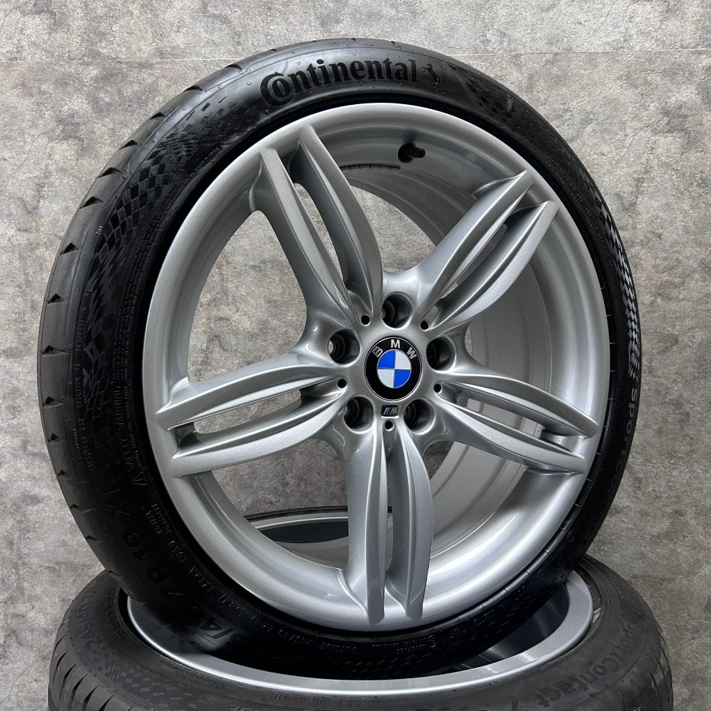 19 inch originele velgen + zomerbanden BMW 5 serie 351 M, 19 inch, Banden en Velgen, Ophalen of Verzenden, Personenwagen