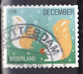 Nederland NVPH 3477 gestempeld 2016 (1) Rotterdam, Verzenden, Na 1940, Gestempeld