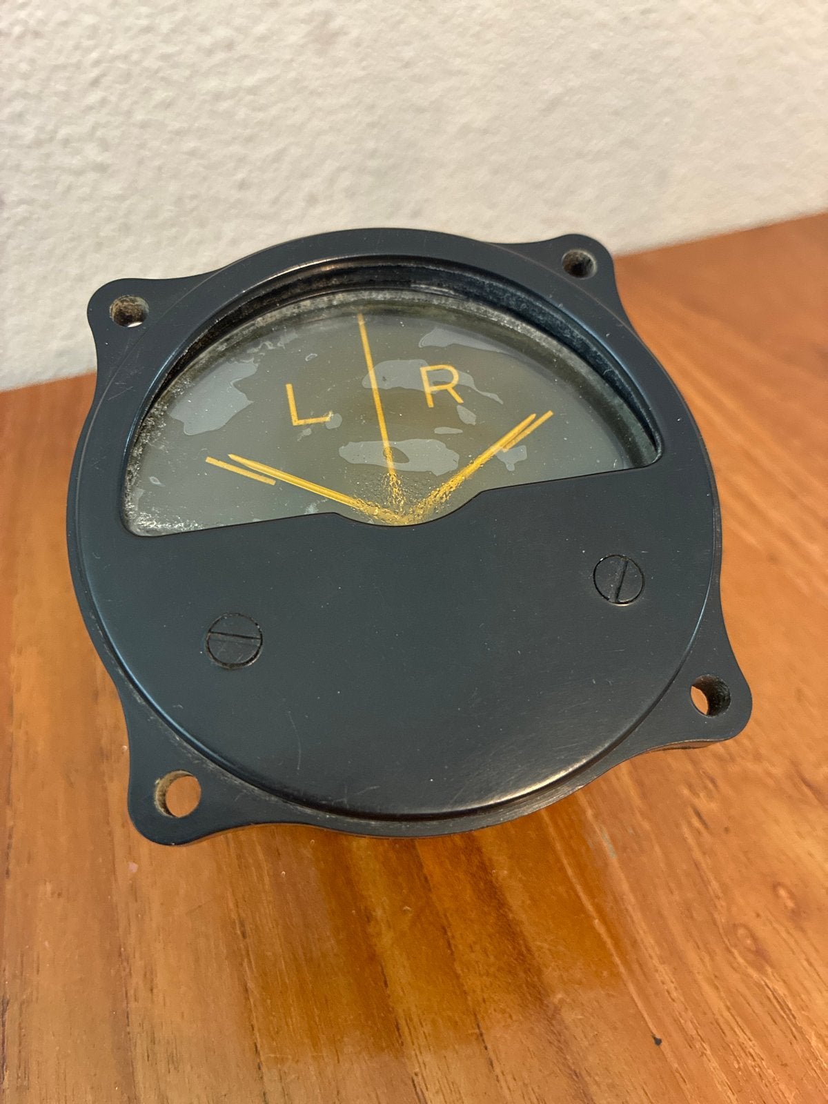 Vintage Lancaster bommenwerper meter - L/R indicator, Ophalen of Verzenden
