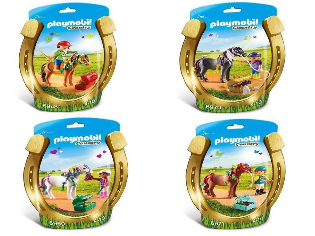 6968, 6969, 6970, 6971 vier pony's / sierpony, Ophalen of Verzenden, Nieuw, Complete set