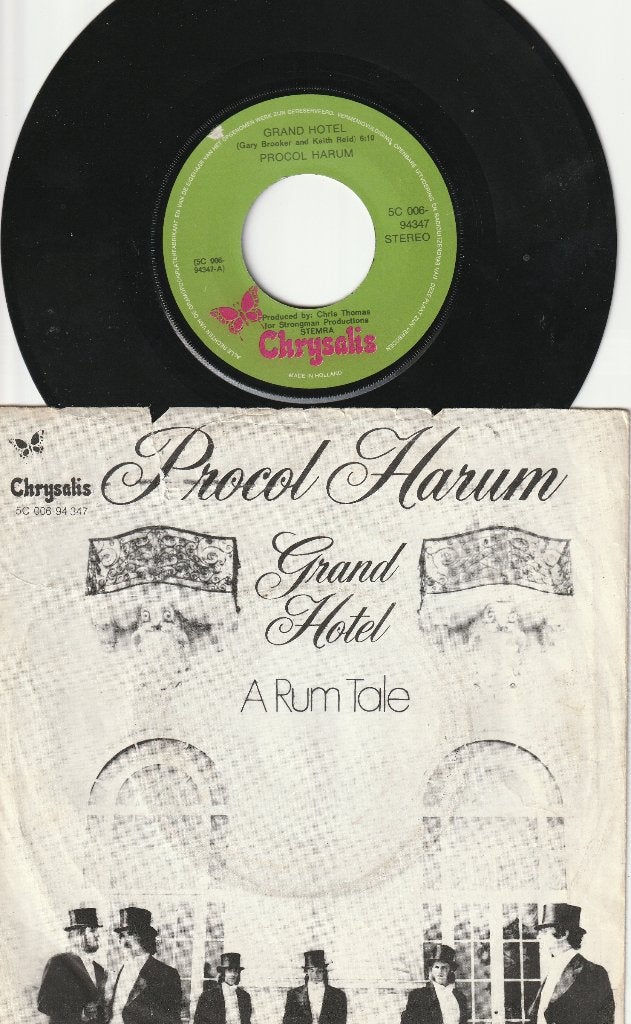 Procol Harum - Grand Hotel & A Rum Tale 1973, Cd's en Dvd's, Vinyl Singles, Ophalen, Zo goed als nieuw, Pop