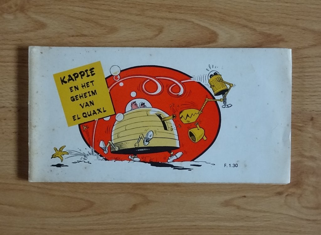 Kappie en het geheim van El Quaxl, Eén stripboek, Ophalen of Verzenden, Gelezen