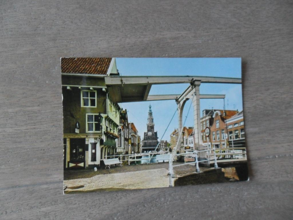 Alkmaar, brug met Waagtoren 1978, Verzenden, 1960 tot 1980, Gelopen, Noord-Holland