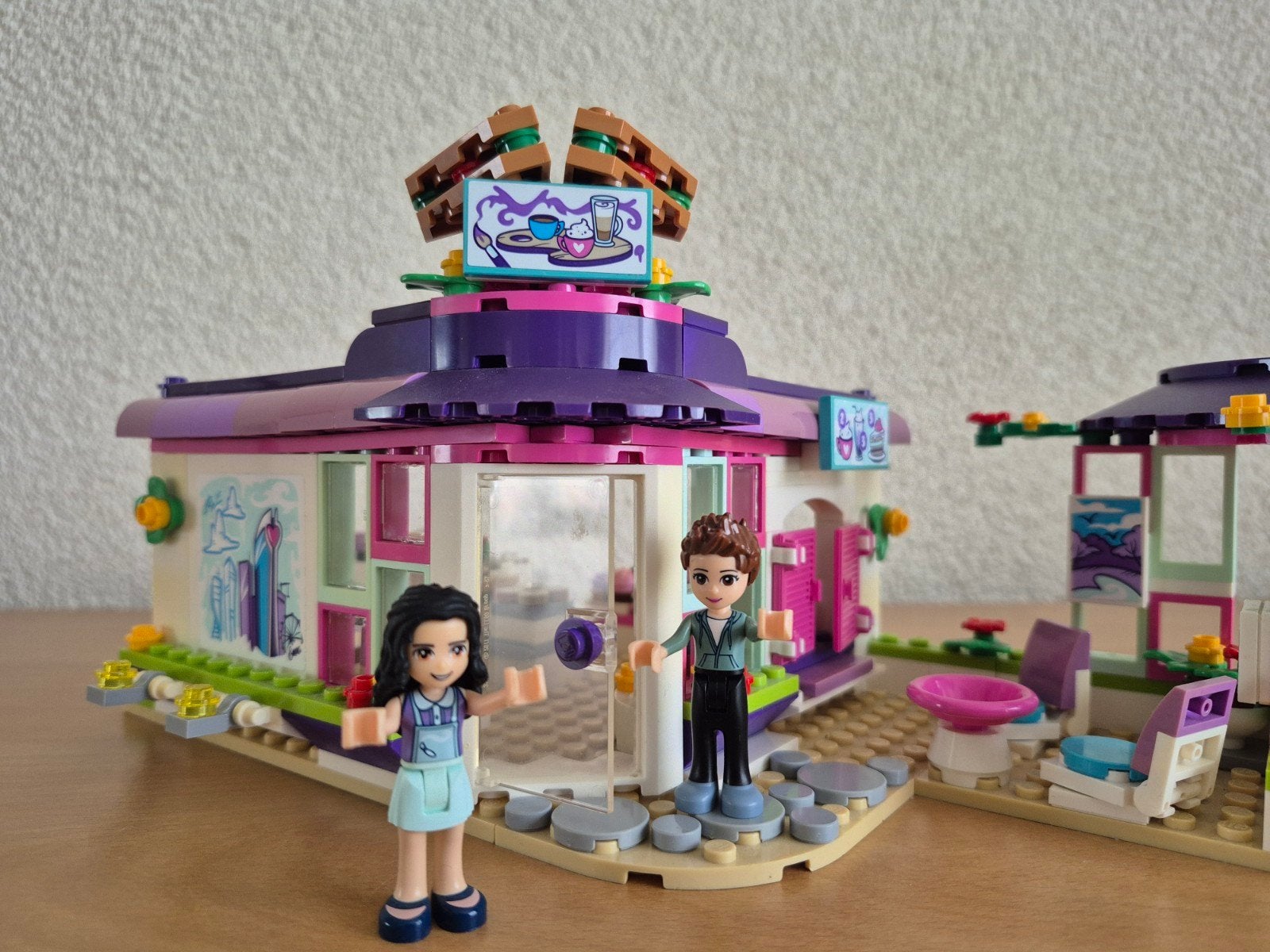 LEGO Friends 41336 - Emma’s kunstcafé, Ophalen of Verzenden, Zo goed als nieuw