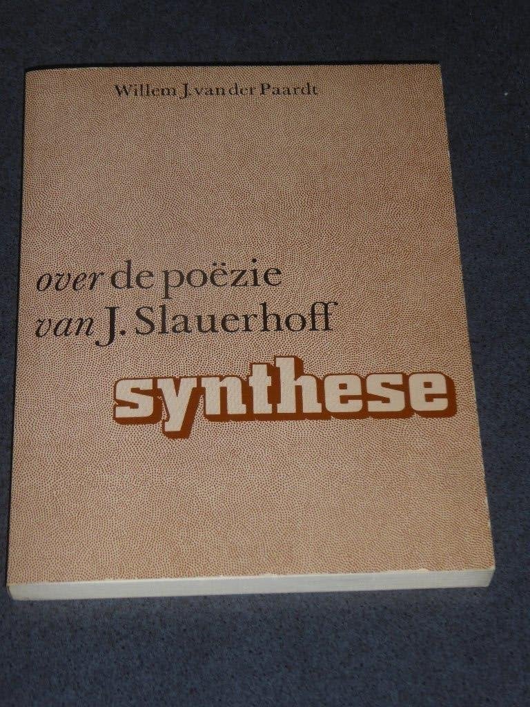 Willem J. van der Paardt  - over de poëzie van J. Slauerhoff, Meerdere auteurs, Verzenden, Zo goed als nieuw, Willem J. van der Paardt