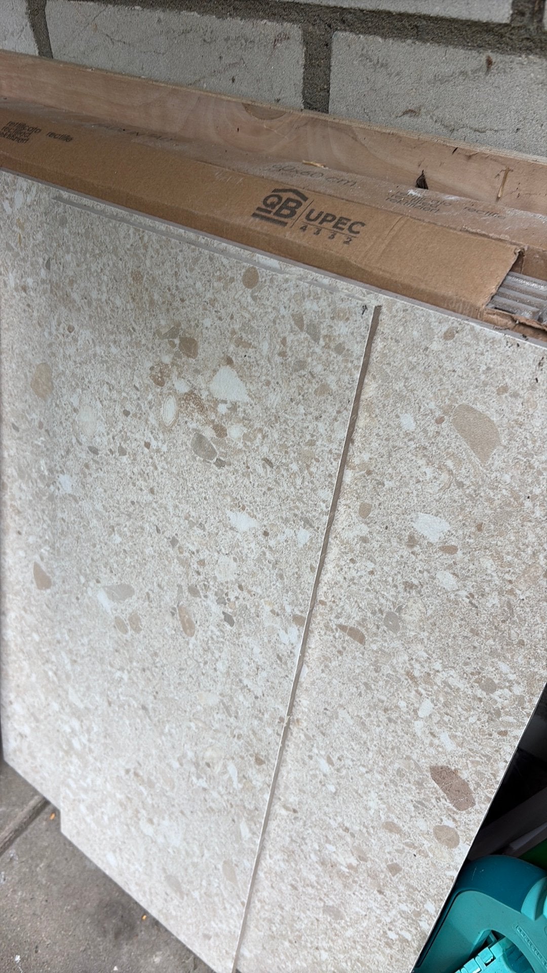 Italiaanse Terrazzo wand en/of vloertegel 60x60cm, Doe-het-zelf en Verbouw, Tegels, Ophalen, 60 cm of meer, Keramiek, Nieuw