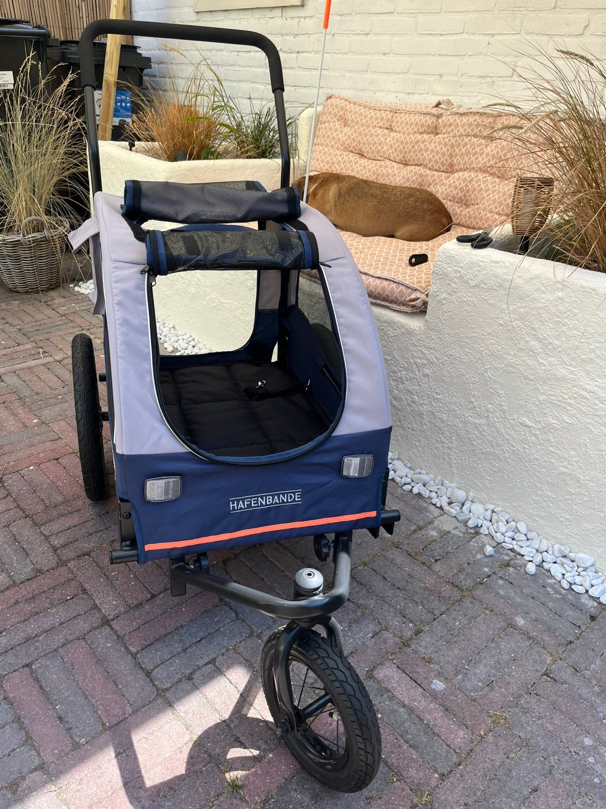 Splinternieuwe Hondenfietskar/buggy, Ophalen, Opvouwbaar, Nieuw, 20 tot 40 kg