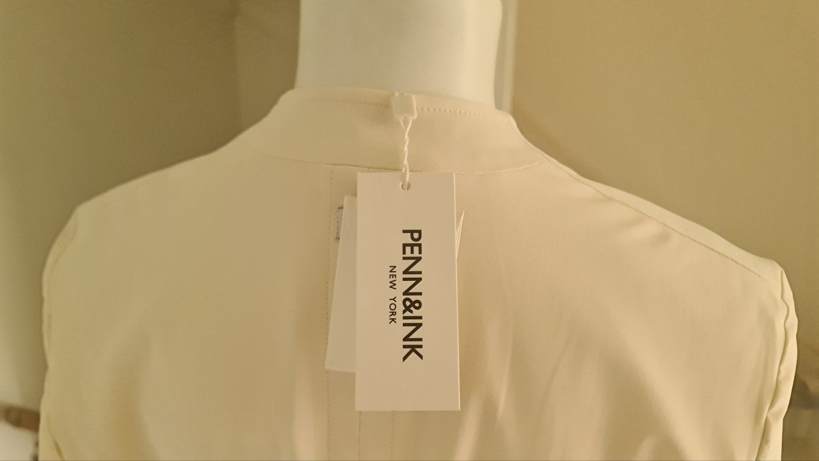nieuwe blazer 38 M Penn&Ink N.Y. offwite crème, Kleding | Dames, Maat 38/40 (M), Overige kleuren, Penn & Ink, Nieuw