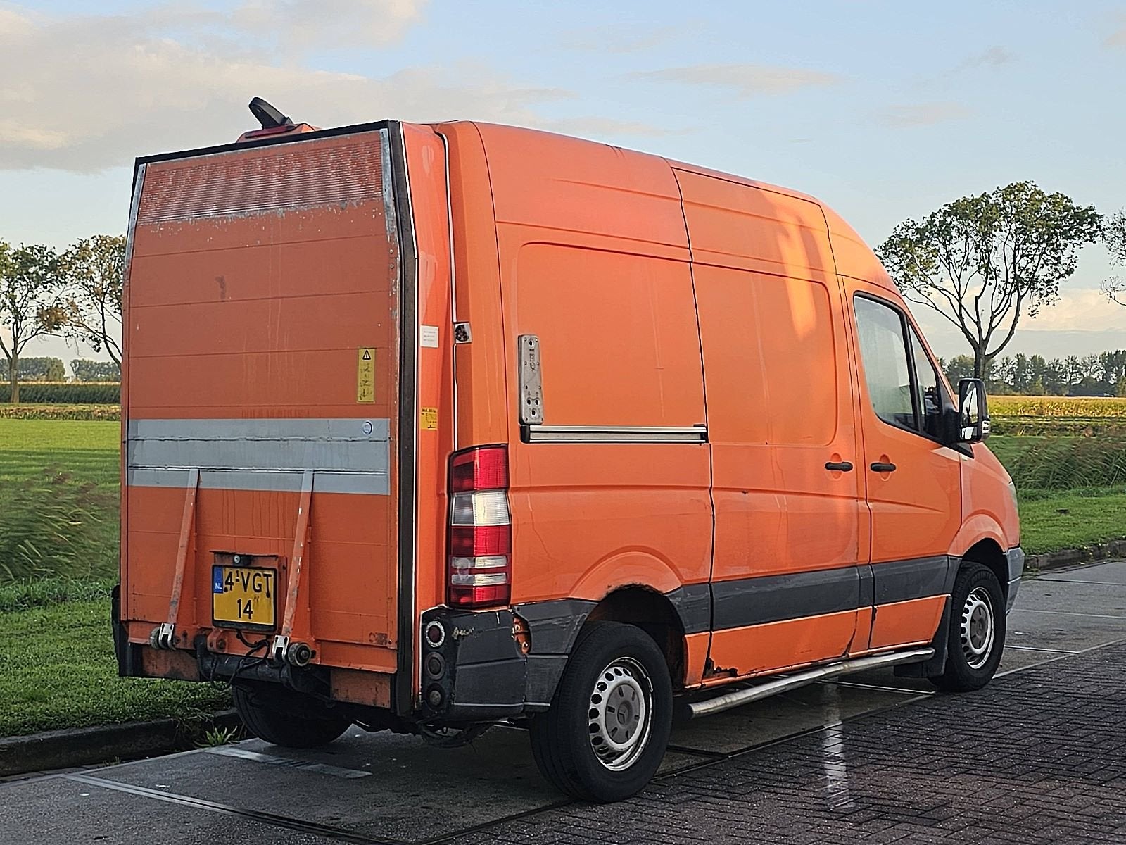 MERCEDES-BENZ SPRINTER 310 l1h2 laadklep export, Euro 5, Elektrische ramen, Gebruikt, Mercedes-Benz