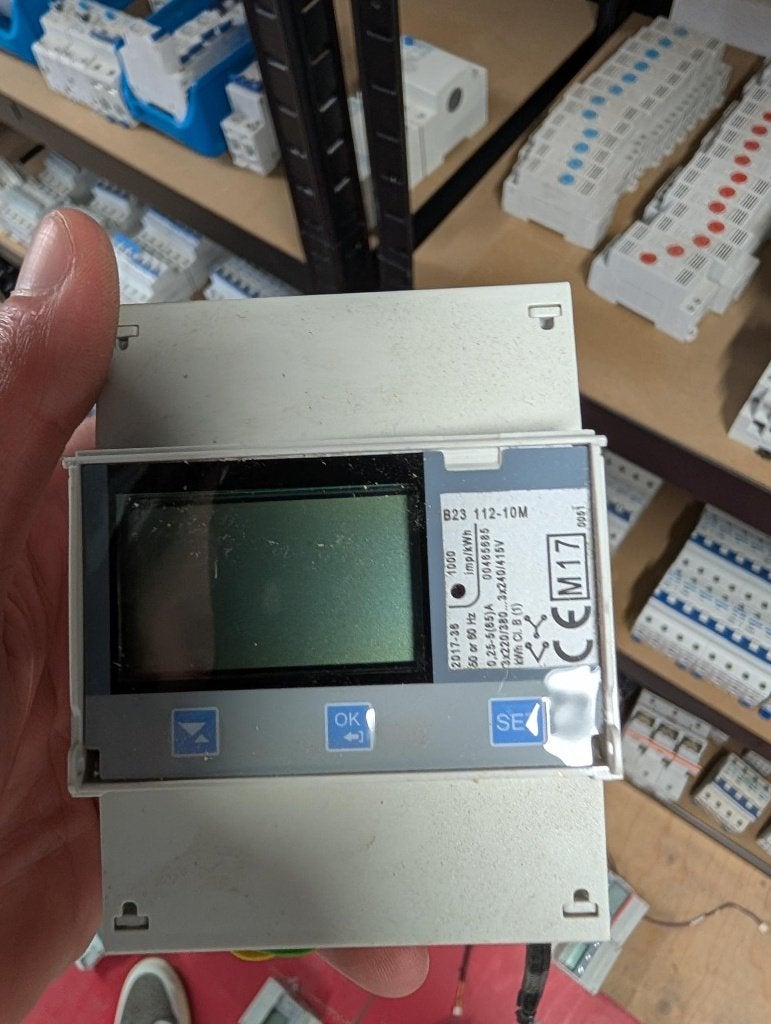 ABB B23 112-10M 3-fase Energiemeter MID-gekeurd met Modbus, Ophalen, Gebruikt, Overige meters
