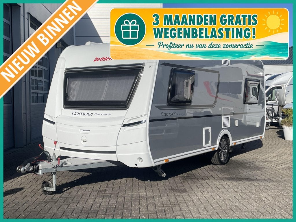 Dethleffs Camper Avantgarde 510 LE ENKELE BEDDEN MOVER 2025, Caravans en Kamperen, Tot en met 2, Bedrijf, Treinzit, 1250 - 1500 kg