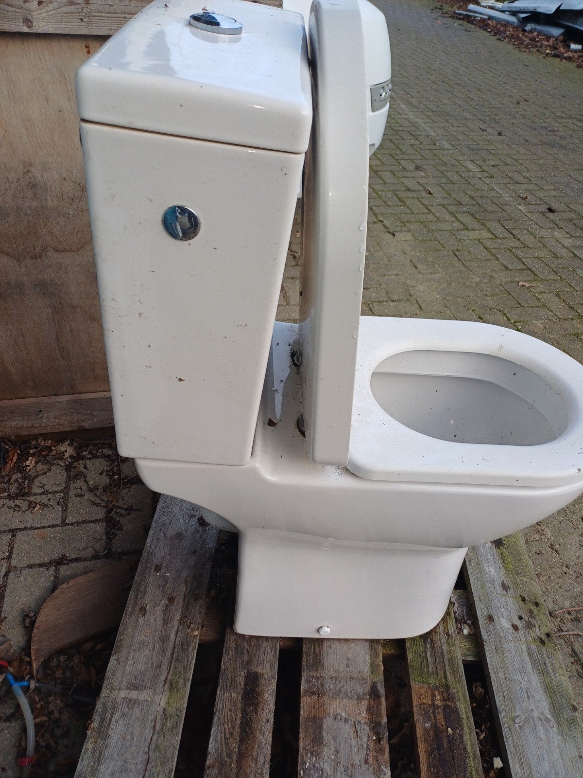verhoogd duo blok, Ophalen, Toilet