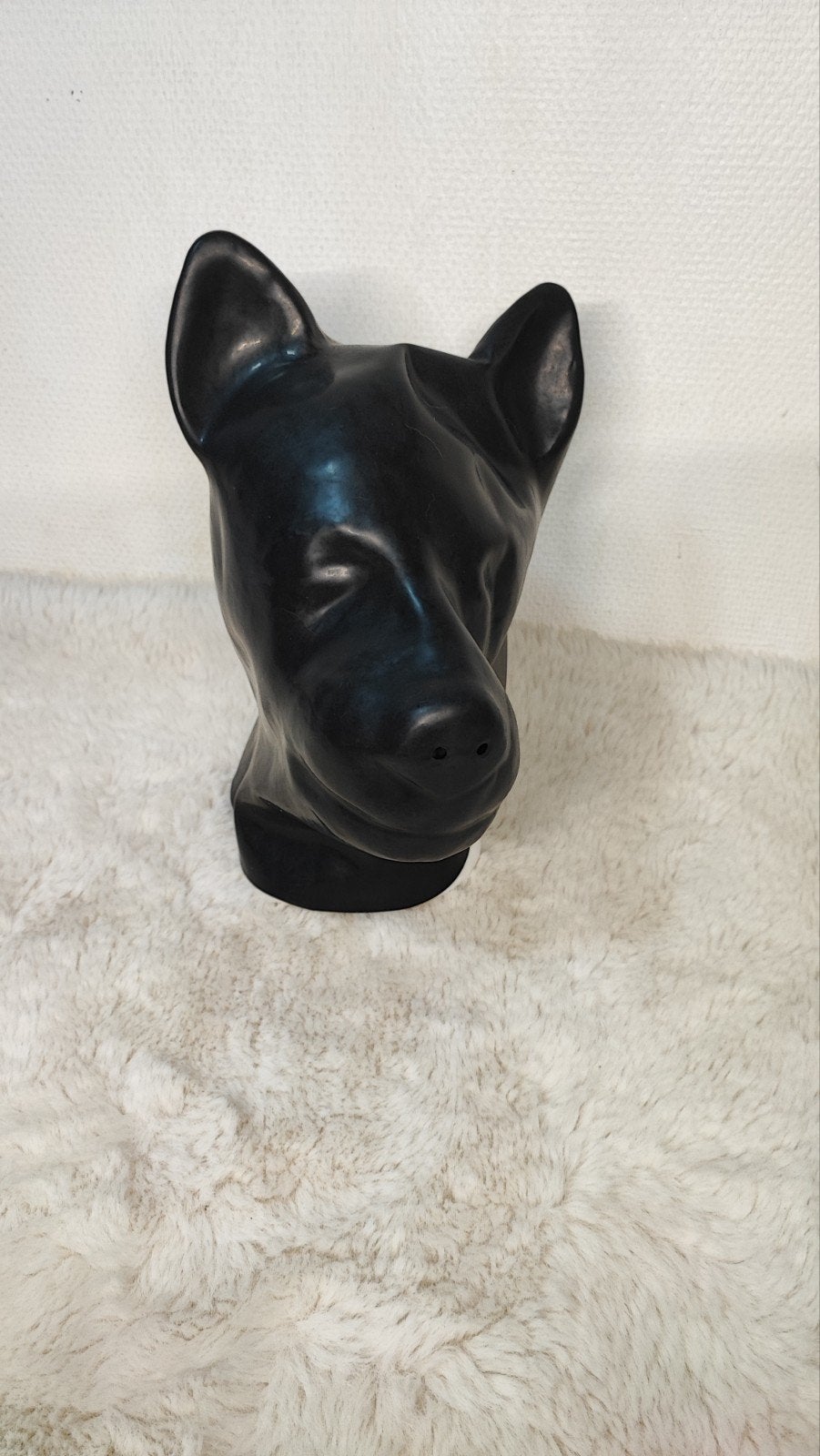 te koop echt latex honden masker met Alleen neus gaatjes, Verzenden, Nieuw, Halloween of Griezel