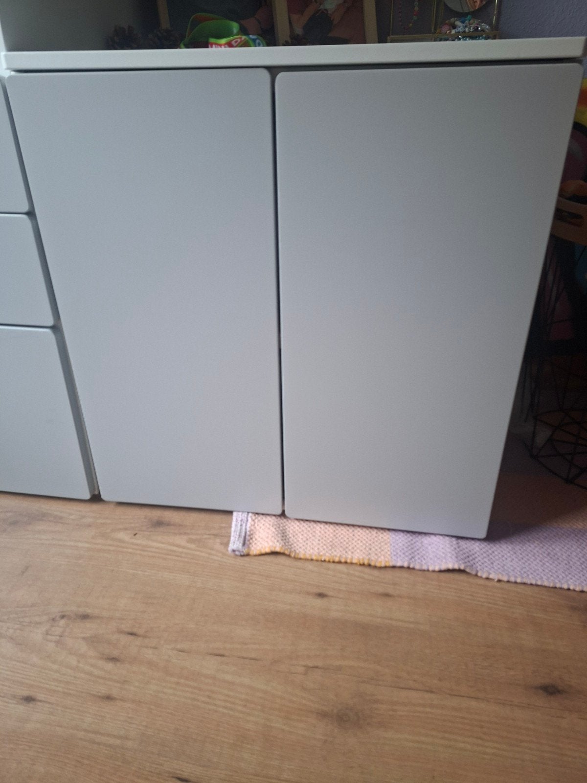 IKEA SMÅSTAD / PLATSA Kastje wit grijs, Ophalen, Zo goed als nieuw