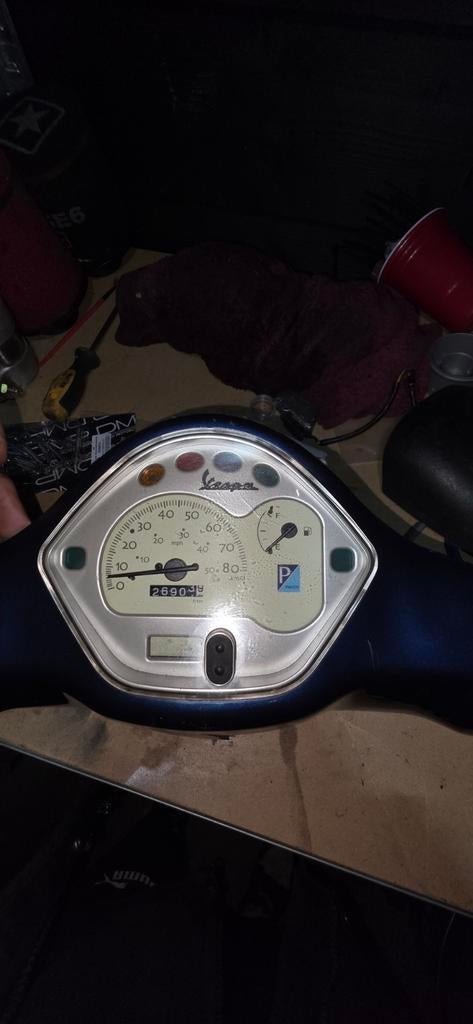 Vespa lx teller, Ophalen, Gebruikt, Overige typen, Vespa