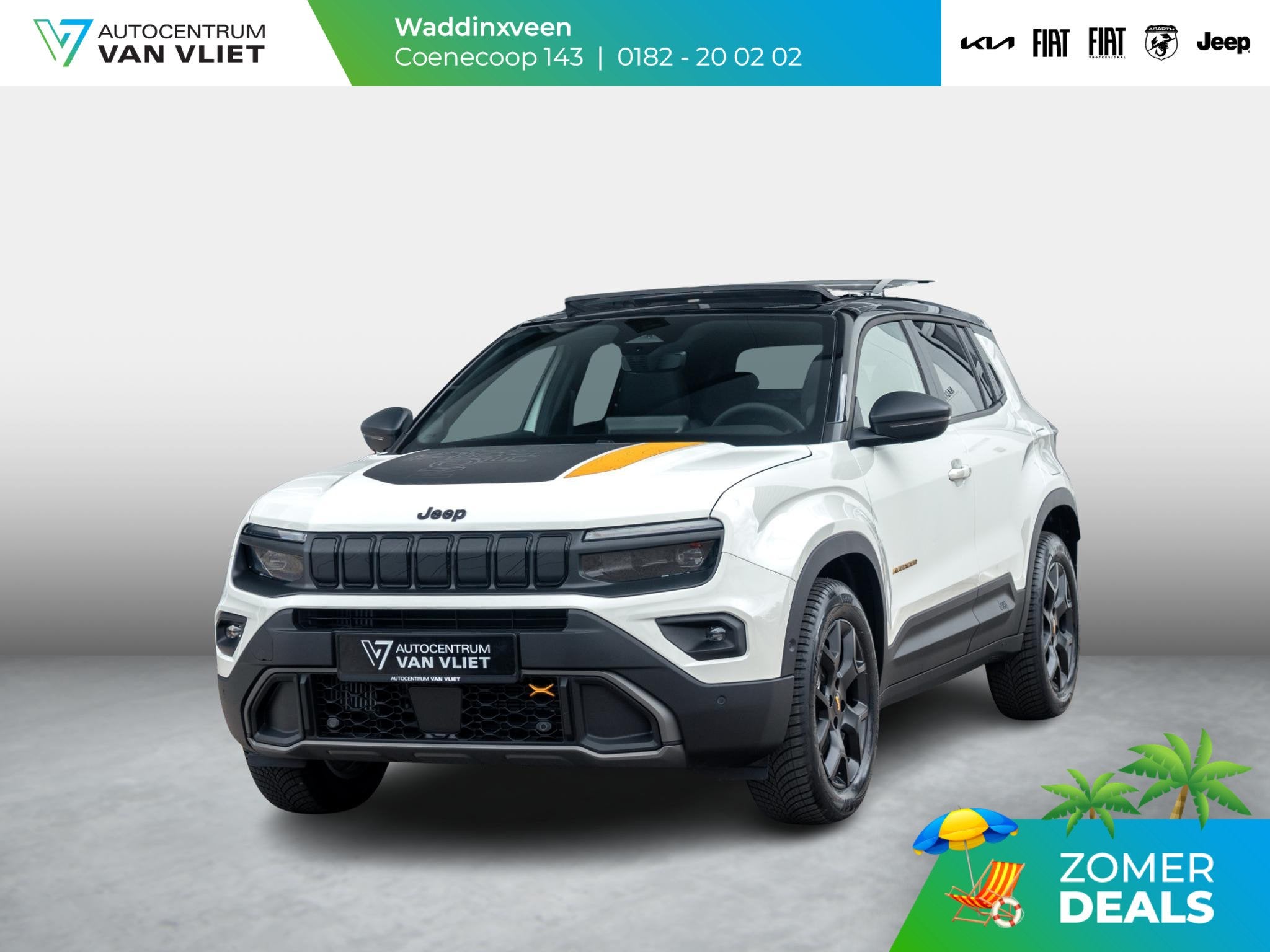Jeep Avenger 1.2T 4xe The North Face | Actieprijs! | Schuif/, Auto's, Jeep, Automaat, 145 pk, Stof, 1199 cc