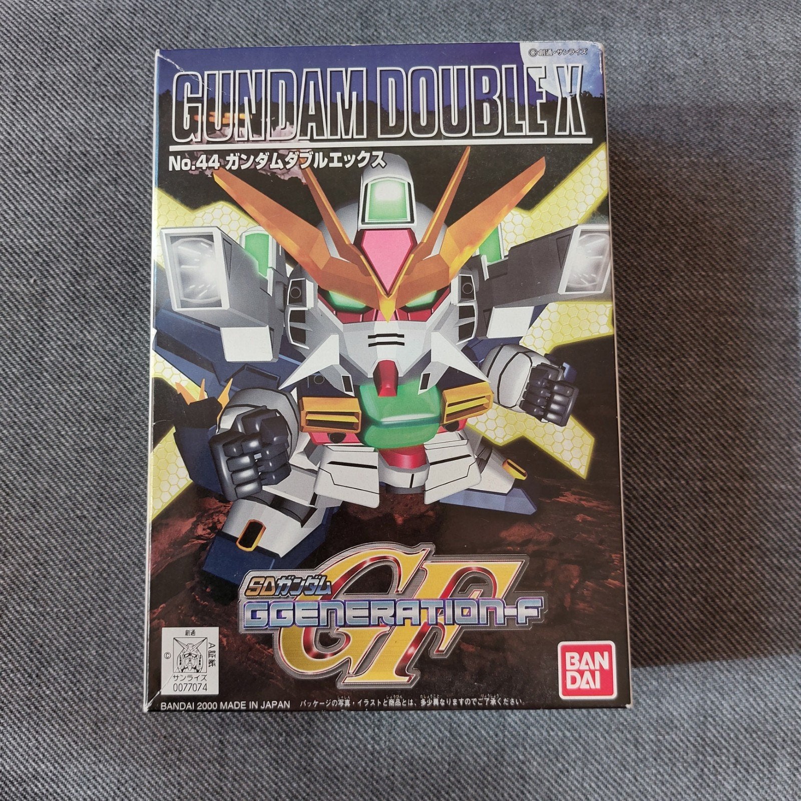 Bandai SD Gundam Double X (No. 44) Modelbouwkit 2000, Ophalen of Verzenden, Nieuw, Figuur of Figuren