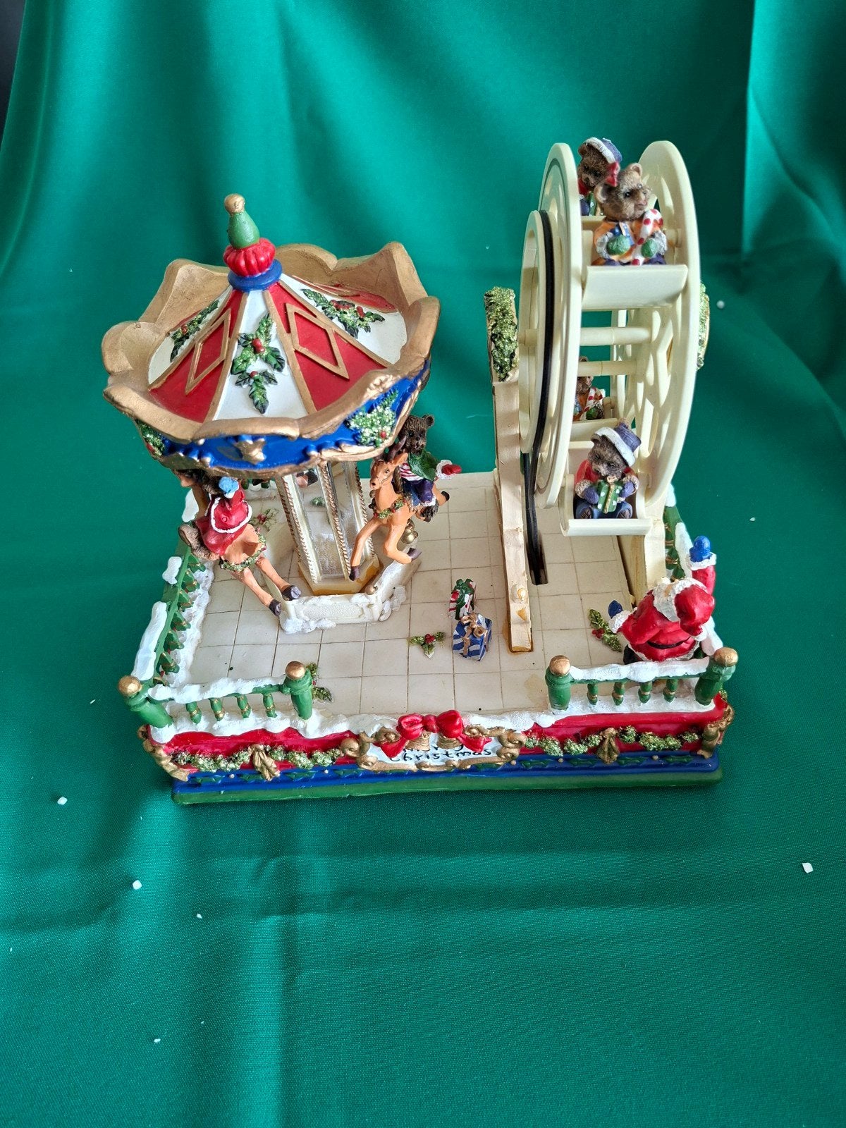 kerstcarousel met muziek, Ophalen of Verzenden, Zo goed als nieuw