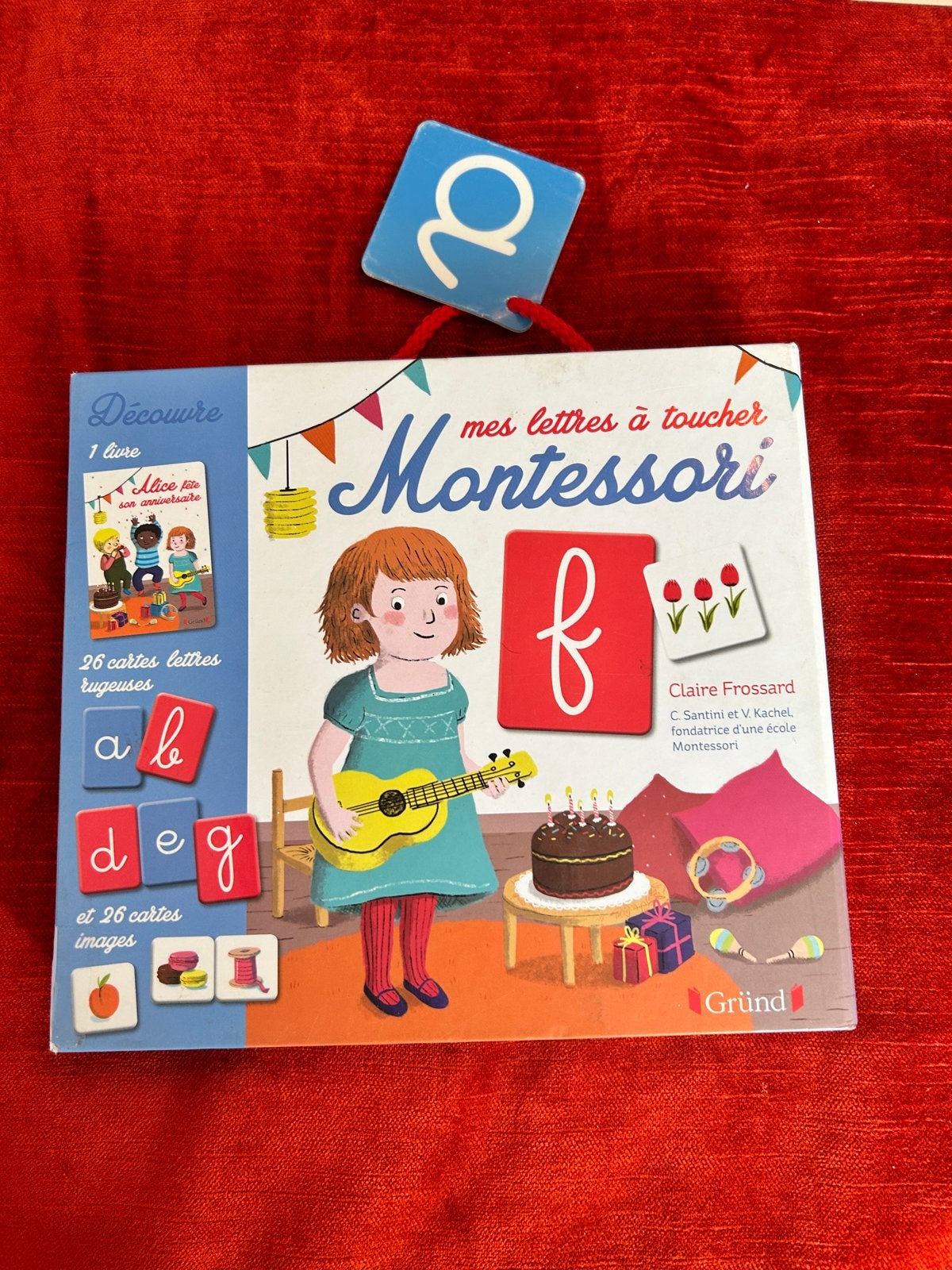 Montessori: Mijn voelletters - Leer lezen en schrijven, Ophalen of Verzenden, Zo goed als nieuw, Taal en Lezen