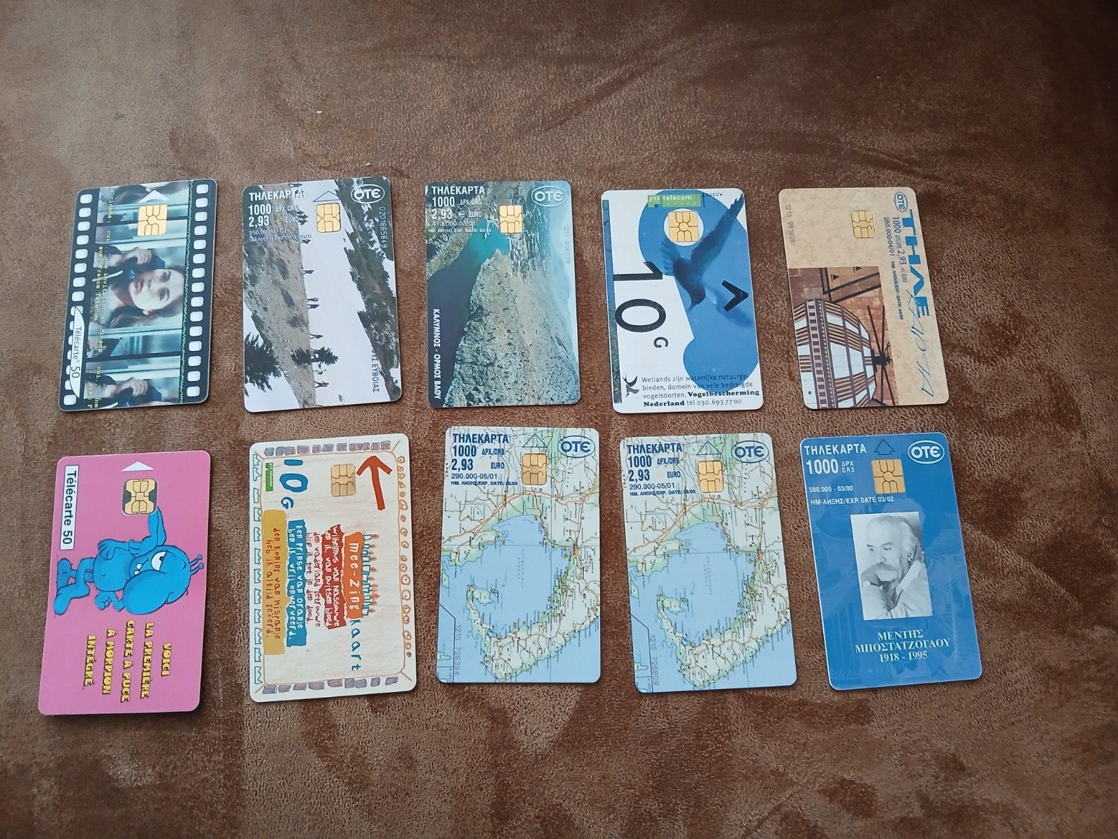 10 telefoonkaarten, Verzamelen, Telefoonkaarten, Ophalen