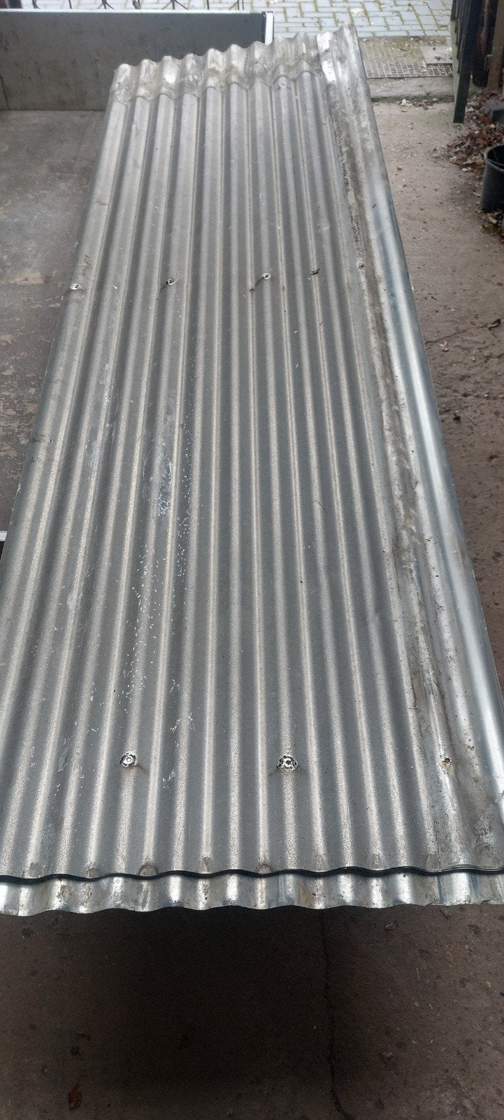 Aluminium vintage  golfplaten, Ophalen, Gebruikt, Overige typen