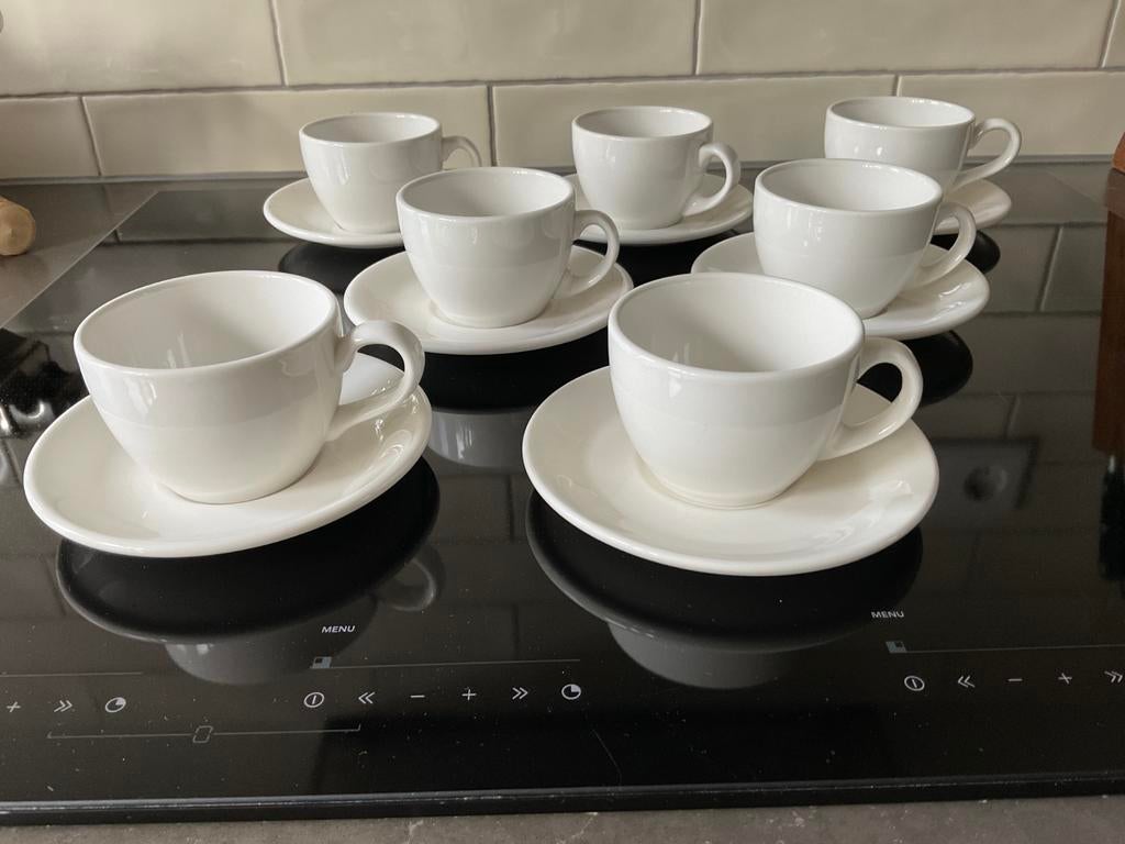 Dudson Duraline Finest Vitrified kopjes (4), Ophalen of Verzenden, Zo goed als nieuw, Overige stijlen, Kop(pen) en/of Schotel(s)