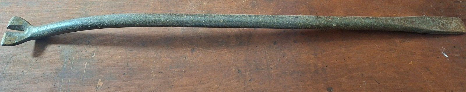 Zware vintage koevoet / breekijzer – Onverwoestbaar ijzer, Ophalen, Gebruikt