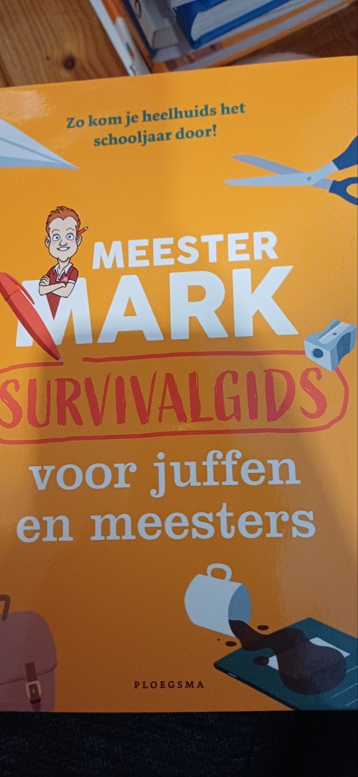 Meester Mark Survivalgids voor juffen en meesters, Ophalen of Verzenden, Zo goed als nieuw, Meester Mark