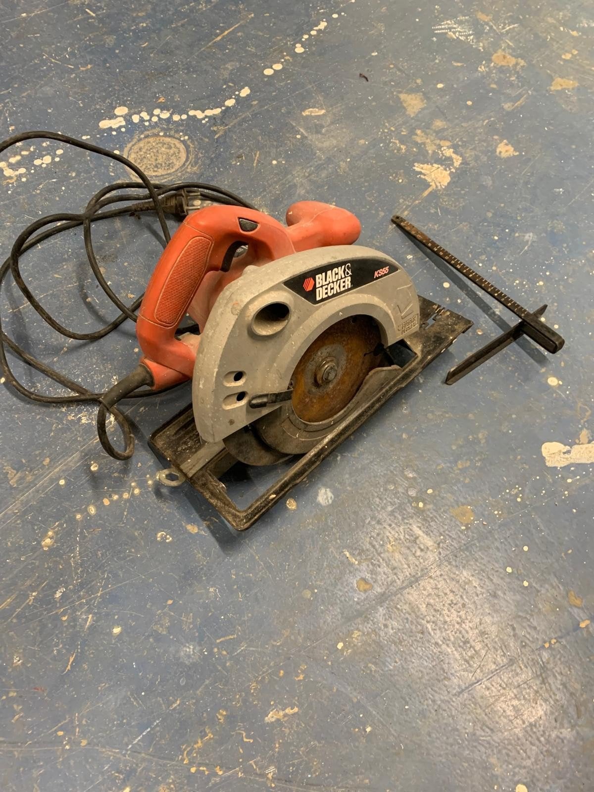 Zaagmachine, Gebruikt, Cirkelzaag, Black+Decker, Ophalen of Verzenden