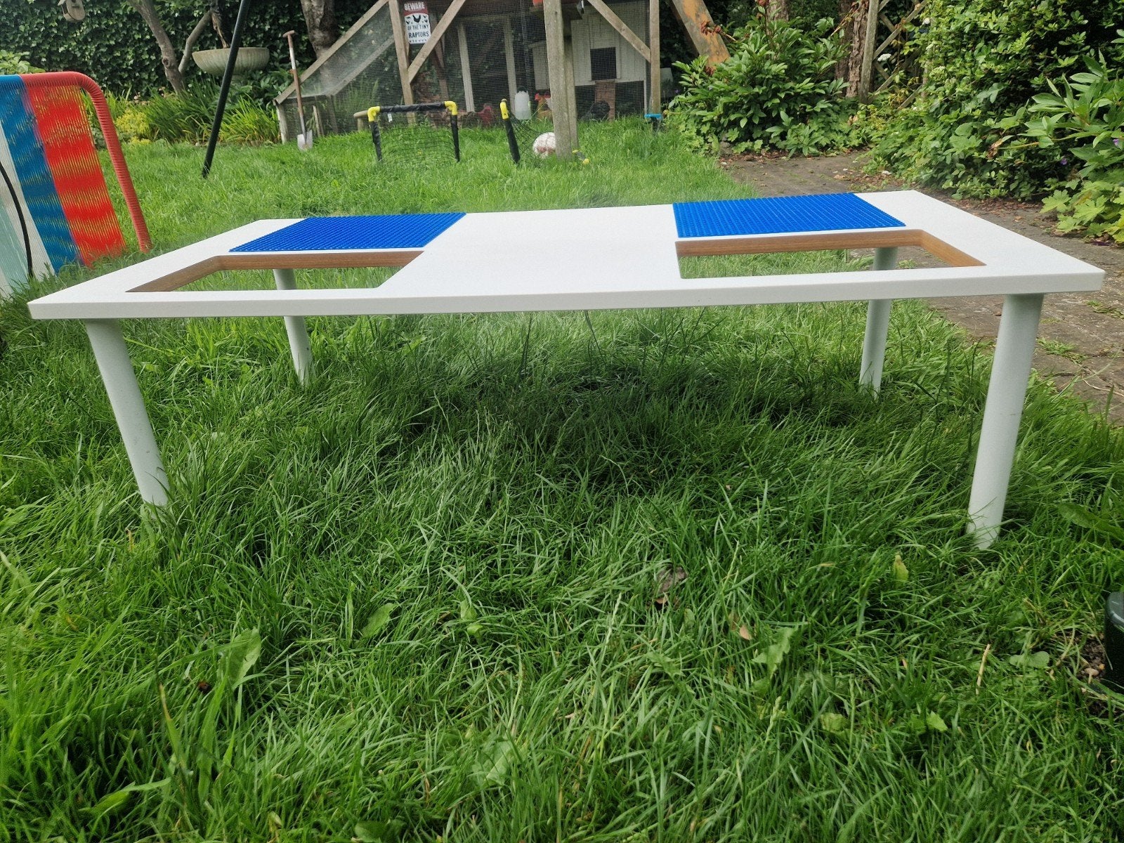 Lego speeltafel met uitsparing voor trofast bakken, Ophalen, Gebruikt, Overige merken