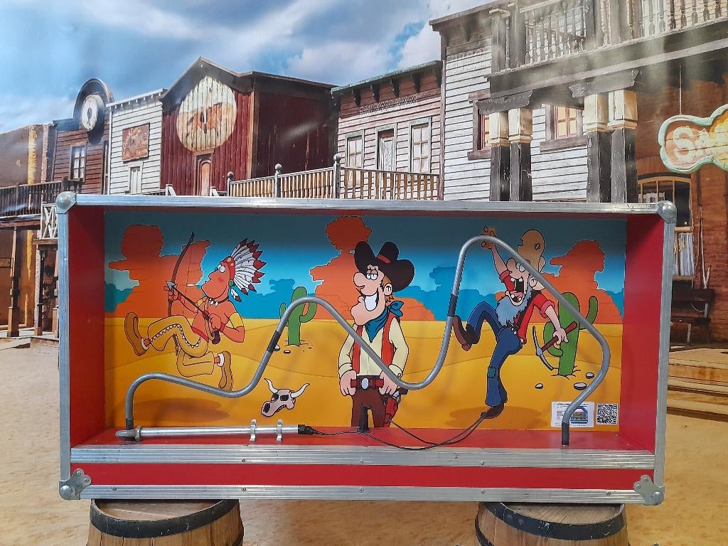 Spelverhuur bibber spiraal te huur western thema, Ophalen, Nieuw, Oranje of Koningsdag