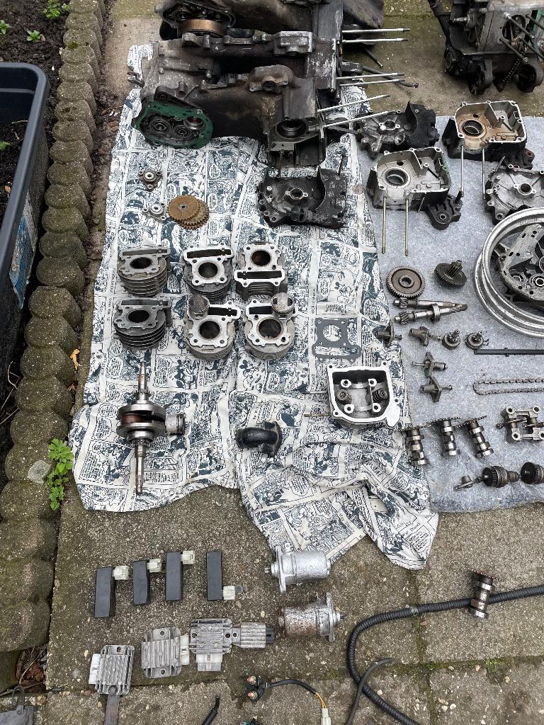 Tekoop gy6 motorblok onderdelen  50 en 70cc, Ophalen of Verzenden, Gebruikt, Blok, Overige merken
