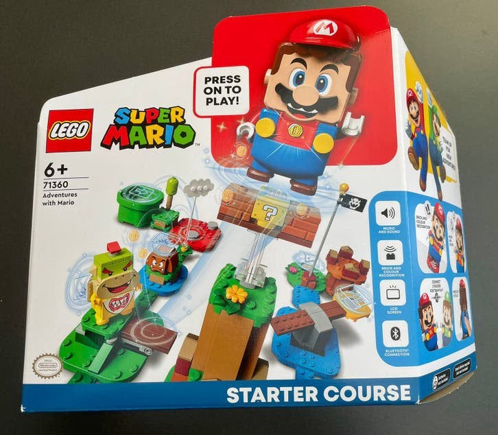 TE KOOP: startset Lego Super Mario 71360 Avonturen met Mario, Overige thema's, Lego, Ophalen of Verzenden, Zo goed als nieuw