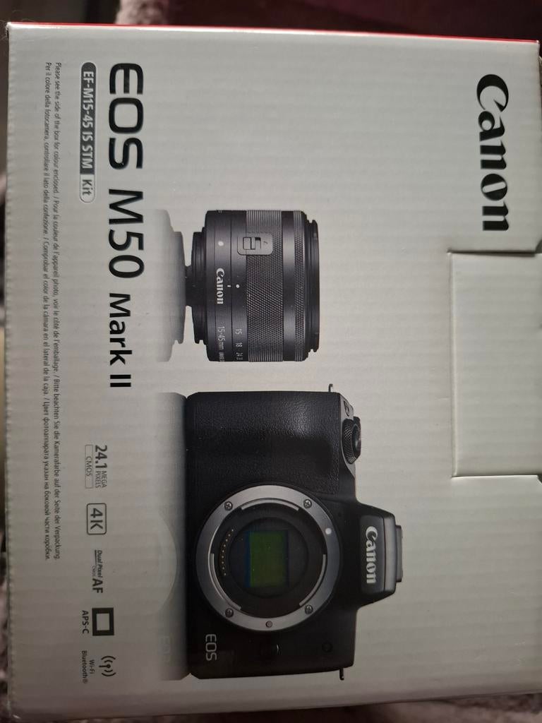 Canon EOS M50 Mark 2, Audio, Tv en Foto, Fotocamera's Digitaal, Ophalen of Verzenden, Zo goed als nieuw, Canon, 8 keer of meer