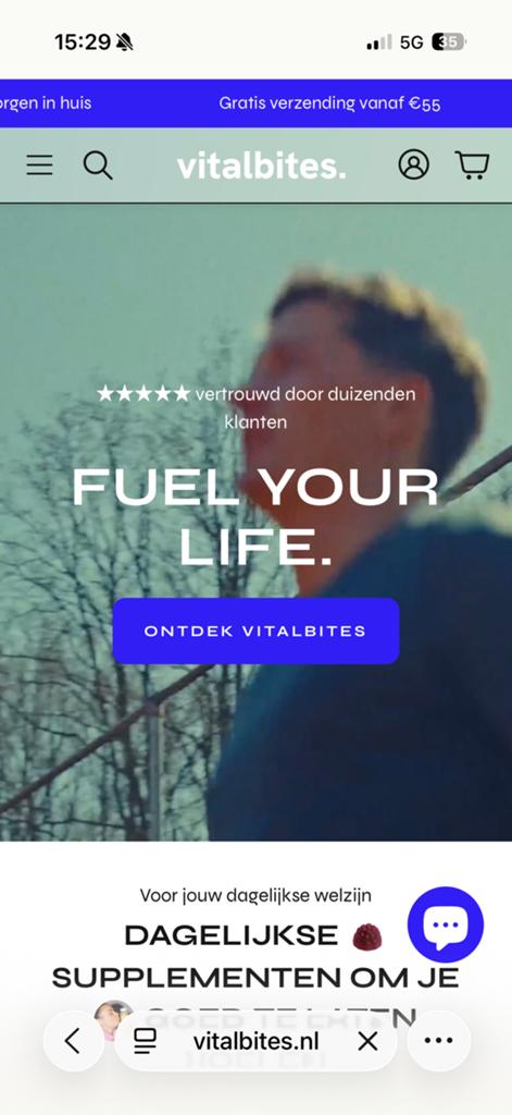 Webshop in supplementen te koop!