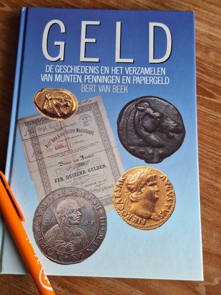 Geschiedenis en verzamelen van munten en papiergeld, Boeken, 20e eeuw of later, Bert van Beek, Ophalen of Verzenden, Zo goed als nieuw