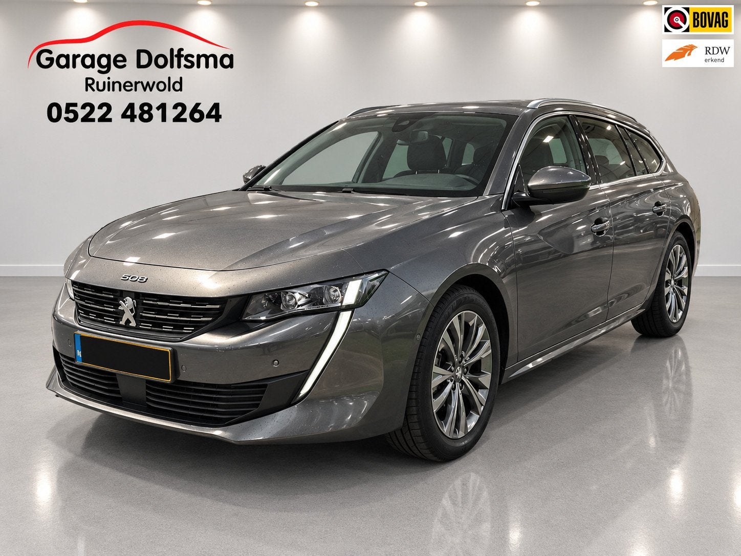 Peugeot 508 SW 1.6 PureTech Blue Lease Allure-Camera-Trekhaa, Auto's, Stof, Gebruikt, 4 cilinders, 181 pk