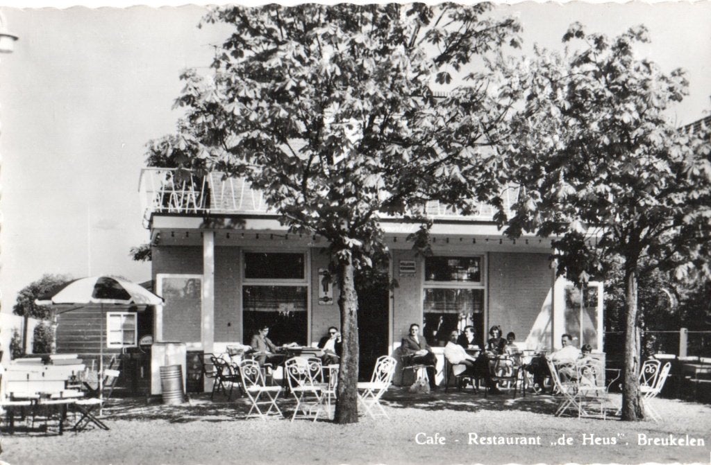 Breukelen, Café restaurant de Heus. 7046, Verzenden, 1960 tot 1980, Ongelopen, Utrecht