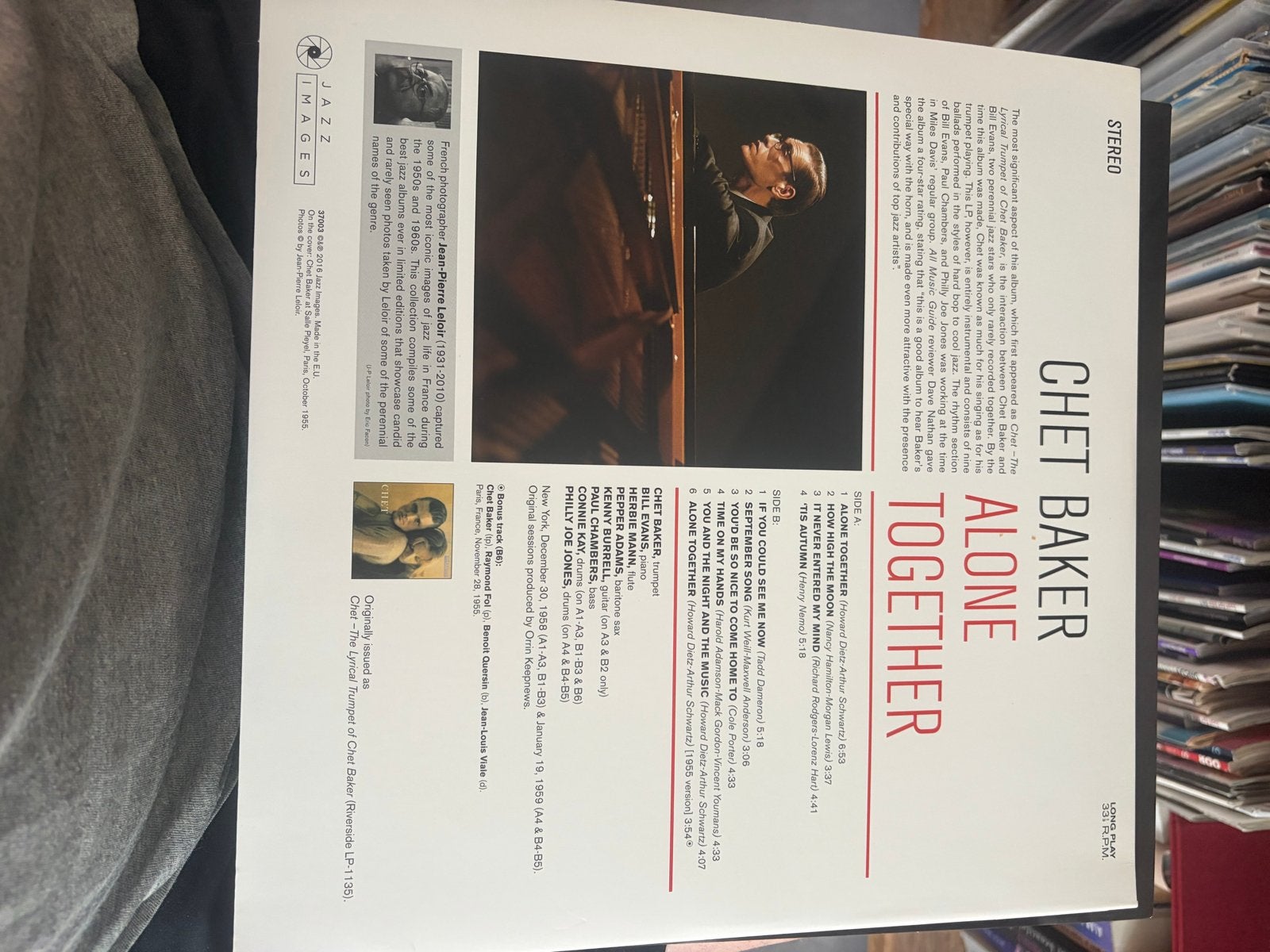 Chet Baker - Alone Together (Heruitgave), Ophalen of Verzenden, Zo goed als nieuw, Reissue, Jazz