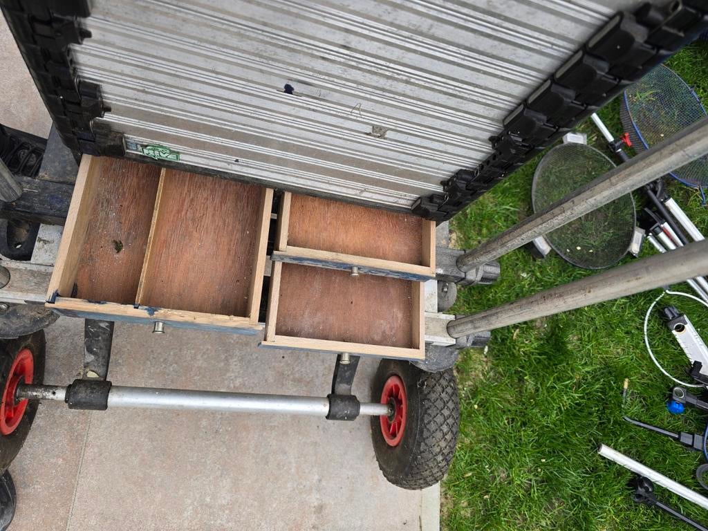 Te koop o.a. Rive zitkist, Ophalen, Gebruikt