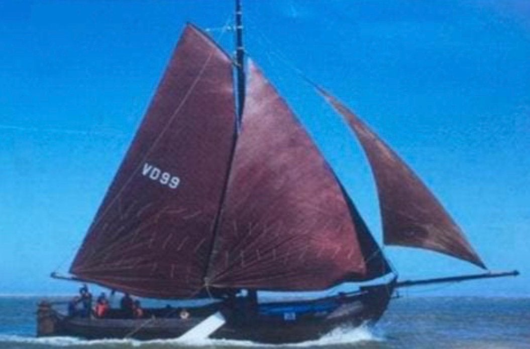 Boot Botter Platbodem volendammerkwak woonboot boten, Ophalen, Gebruikt, Staal, Diesel