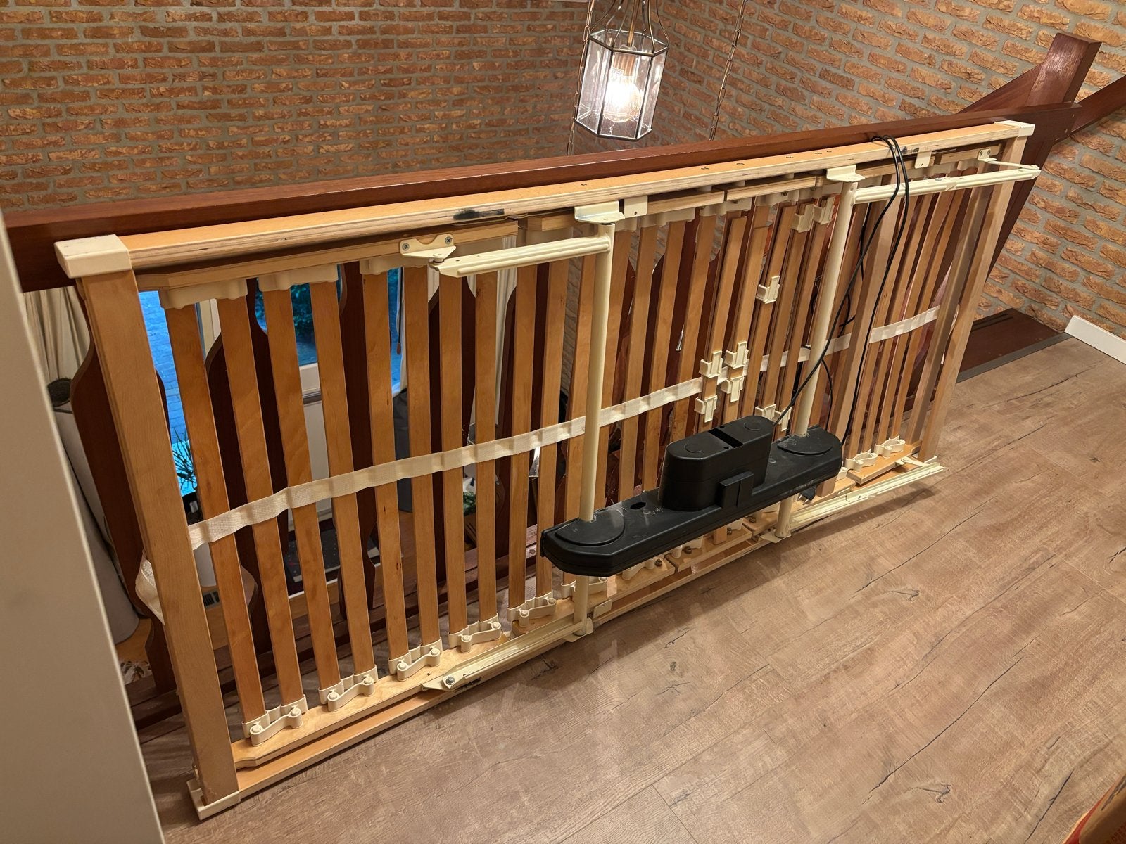 Elektrische lattenbodem 90x200 cm, Ophalen, Gebruikt, 90 cm, Eenpersoons