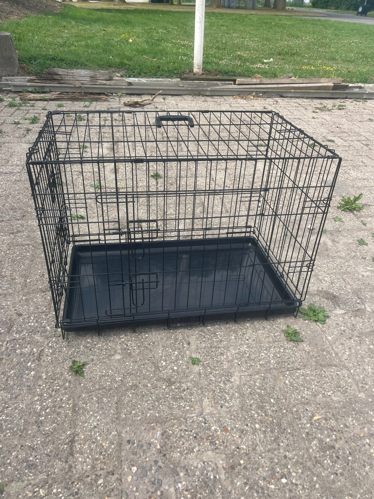 Honden Bench zgan, Ophalen, Zo goed als nieuw, Minder dan 75 cm, Minder dan 65 cm