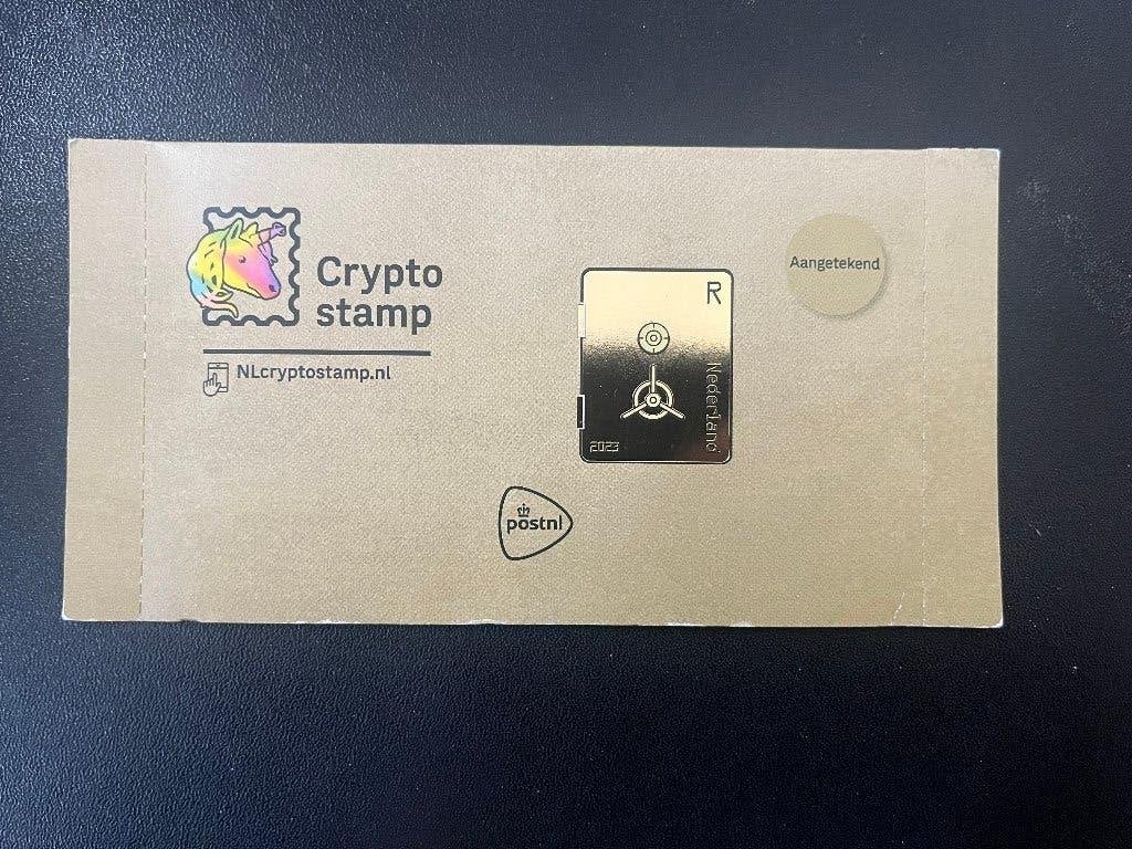 PostNL Crypto Stamp Safe fopspeen, niet geclaimd, Verzenden, Na 1940, Postfris