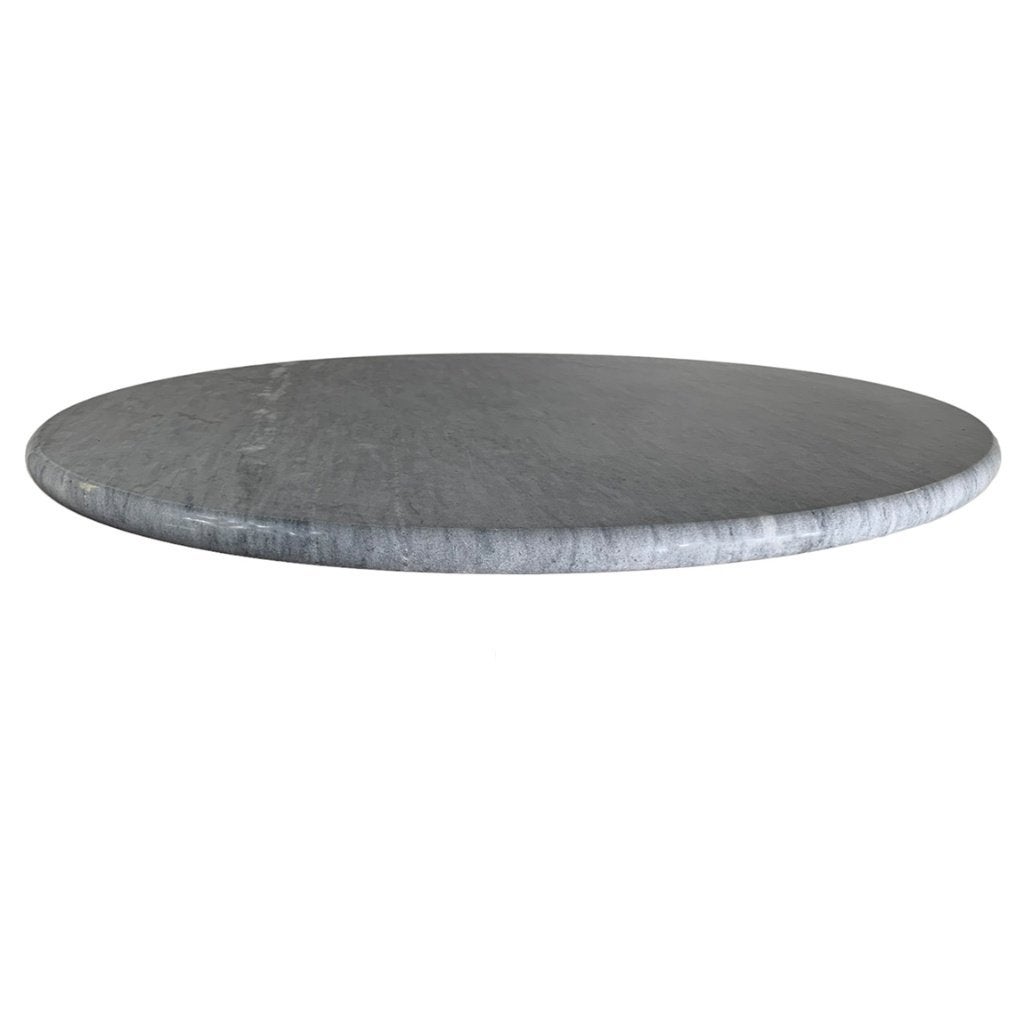 Statafel met 60 cm rond grijs marmer tafelblad, Ophalen of Verzenden, Nieuw